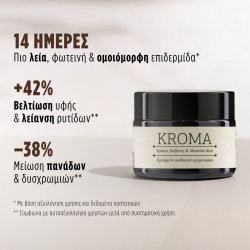Kroma® Κρέμα Λάμψης & Ομοιόμορφης Επιδερμίδας - Image 4