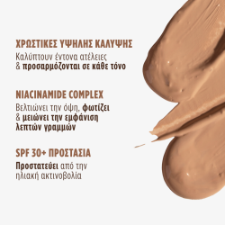 Secret XPlus® Foundation Απόλυτης Κάλυψης & Προσαρμογής Χρώματος με Θεραπεία & SPF - Image 5