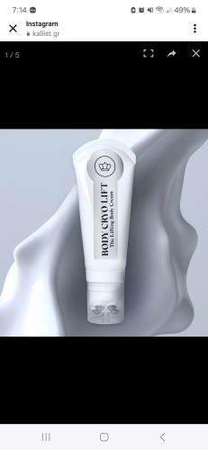 BODY CRYO LIFT - THE LIFTING BODY CREAM photo review