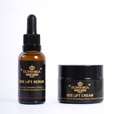 EUPHORIA BEE LIFT -  Αντιρυτιδικος & Επανορθωτικος Ορος με ΦΡΕΣΚΟ βασιλικο πολτο photo review
